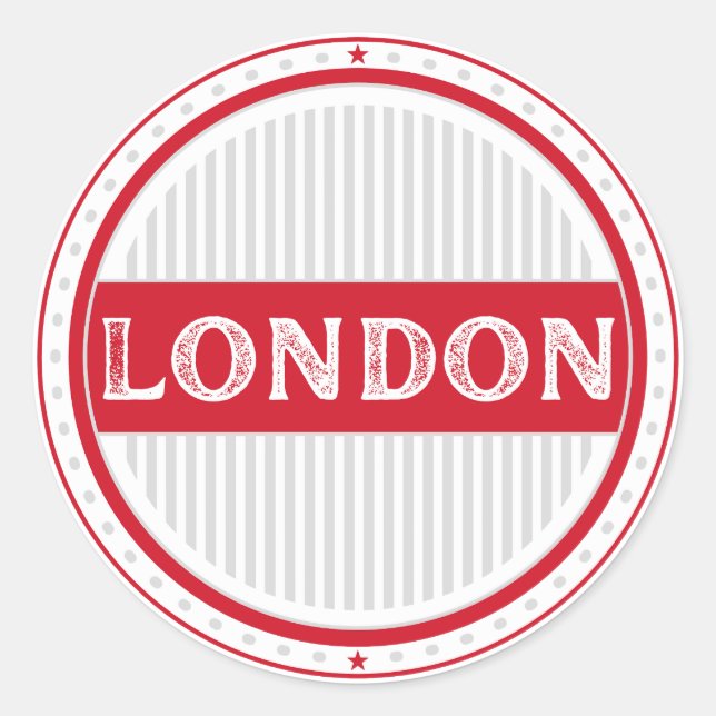 Adesivo Emblema do Orgulho da Cidade de Londres – Identida (Frente)