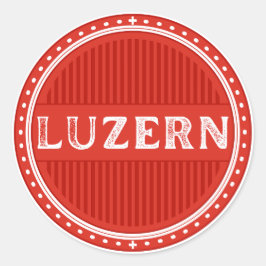 Adesivo Emblema do Orgulho da Cidade de Lucerna – Identida