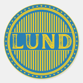 Adesivo Emblema do Orgulho da Cidade de Lund – Identidade