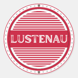 Adesivo Emblema do Orgulho da Cidade de Lustenau – Identid