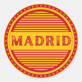 Adesivo Emblema do Orgulho da Cidade de Madrid – Identidad