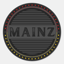 Adesivo Emblema do Orgulho da Cidade de Mainz – Identidade