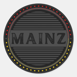 Adesivo Emblema do Orgulho da Cidade de Mainz – Identidade