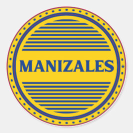 Adesivo Emblema do Orgulho da Cidade de Manizales – Identi