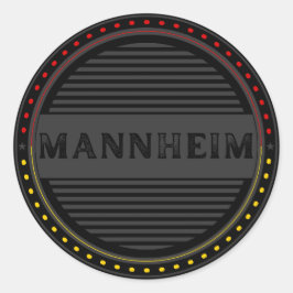 Adesivo Emblema do Orgulho da Cidade de Mannheim – Identid