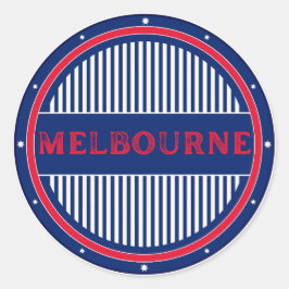 Adesivo Emblema do Orgulho da Cidade de Melbourne – Identi