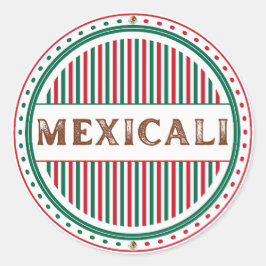 Adesivo Emblema do Orgulho da Cidade de Mexicali – Identid