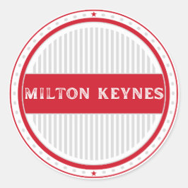 Adesivo Emblema do Orgulho da Cidade de Milton Keynes – Id