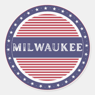 Adesivo Emblema do Orgulho da Cidade de Milwaukee – Identi
