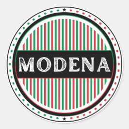 Adesivo Emblema do Orgulho da Cidade de Modena – Identidad