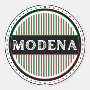 Adesivo Emblema do Orgulho da Cidade de Modena – Identidad