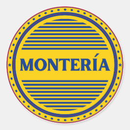 Adesivo Emblema do Orgulho da Cidade de Monteria – Identid