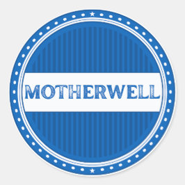 Adesivo Emblema do Orgulho da Cidade de Motherwell – Ident