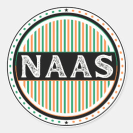 Adesivo Emblema do Orgulho da Cidade de Naas – Identidade 