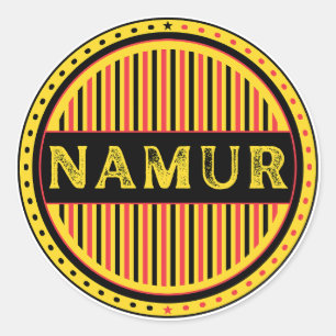 Adesivo Emblema do Orgulho da Cidade de Namur – Identidade