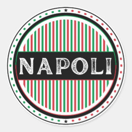 Adesivo Emblema do Orgulho da Cidade de Nápoles – Identida