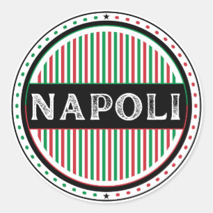 Adesivo Emblema do Orgulho da Cidade de Nápoles – Identida