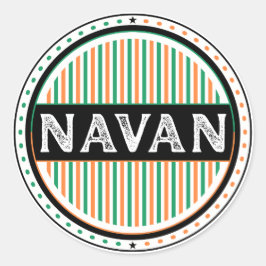 Adesivo Emblema do Orgulho da Cidade de Navan – Identidade