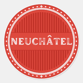 Adesivo Emblema do Orgulho da Cidade de Neuchatel – Identi