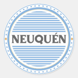 Adesivo Emblema do Orgulho da Cidade de Neuquén – Identida