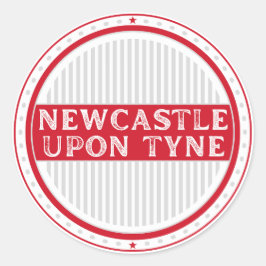 Adesivo Emblema do Orgulho da Cidade de Newcastle – Identi