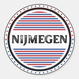Adesivo Emblema do Orgulho da Cidade de Nijmegen – Identid
