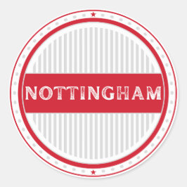 Adesivo Emblema do Orgulho da Cidade de Nottingham – Ident