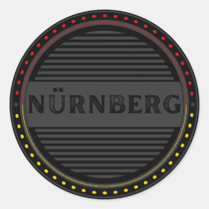 Adesivo Emblema do Orgulho da Cidade de Nürnberg – Identid