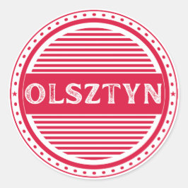 Adesivo Emblema do Orgulho da Cidade de Olsztyn – Identida