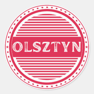 Adesivo Emblema do Orgulho da Cidade de Olsztyn – Identida
