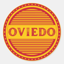 Adesivo Emblema do Orgulho da Cidade de Oviedo – Identidad