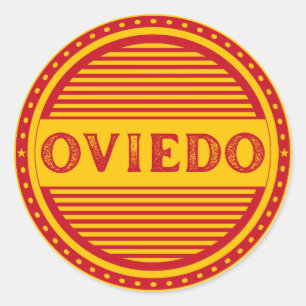 Adesivo Emblema do Orgulho da Cidade de Oviedo – Identidad