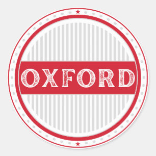 Adesivo Emblema do Orgulho da Cidade de Oxford – Identidad
