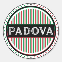Adesivo Emblema do Orgulho da Cidade de Pádua – Identidade