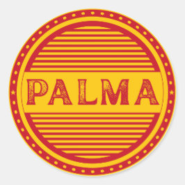 Adesivo Emblema do Orgulho da Cidade de Palma – Identidade