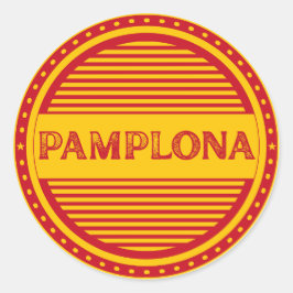 Adesivo Emblema do Orgulho da Cidade de Pamplona – Identid