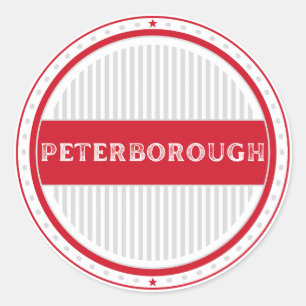 Adesivo Emblema do Orgulho da Cidade de Peterborough – Ide