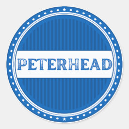 Adesivo Emblema do Orgulho da Cidade de Peterhead – Identi