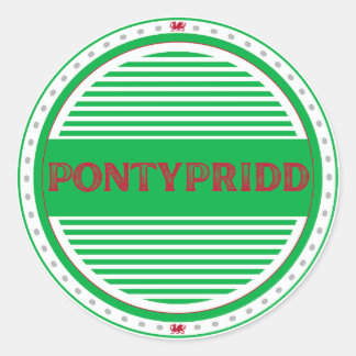 Adesivo Emblema do Orgulho da Cidade de Pontypridd – Ident