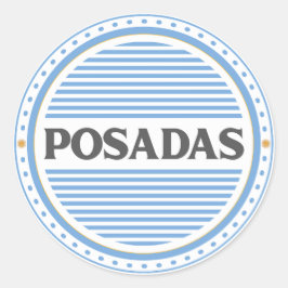 Adesivo Emblema do Orgulho da Cidade de Posadas – Identida