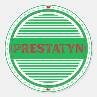 Adesivo Emblema do Orgulho da Cidade de Prestatyn – Identi