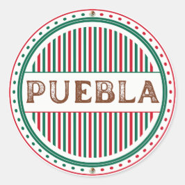 Adesivo Emblema do Orgulho da Cidade de Puebla – Identidad