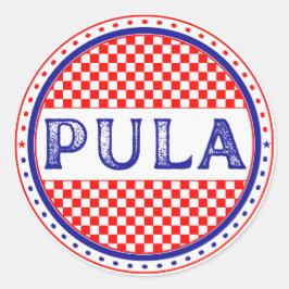 Adesivo Emblema do Orgulho da Cidade de Pula – Identidade