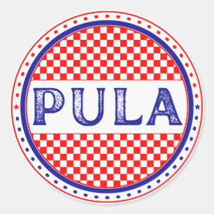 Adesivo Emblema do Orgulho da Cidade de Pula – Identidade