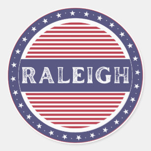 Adesivo Emblema do Orgulho da Cidade de Raleigh – Identida