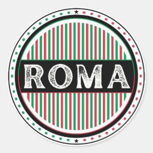 Adesivo Emblema do Orgulho da Cidade de Roma – Identidade 
