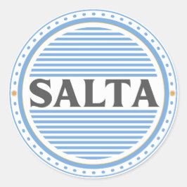Adesivo Emblema do Orgulho da Cidade de Salta – Identidade