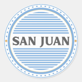 Adesivo Emblema do Orgulho da Cidade de San Juan – Identid