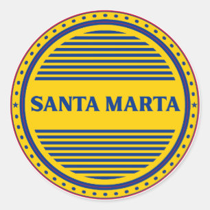 Adesivo Emblema do Orgulho da Cidade de Santa Marta – Iden