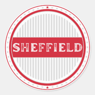 Adesivo Emblema do Orgulho da Cidade de Sheffield – Identi